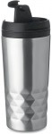 Obrázek Dvouplášťový matně stříbrný termohrnek 0,28 litru