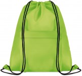 Obrázek Velký limetkový batoh a s přední kapsou na zip