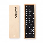 Obrázek Plastové domino v dřevěné krabičce