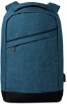 Obrázek Elegantní modrý batoh s USB nabíjecím kabelem