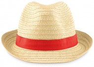 Obrázek Slaměný klobouk s červenou stuhou