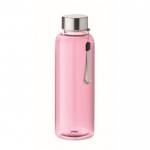 Obrázek Transparentní růžová tritanová láhev 500 ml