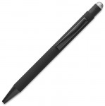 Obrázek Černé hliníkové pero se stříbrným stylusem
