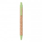 Obrázek Korkové pero se zelenými doplňky