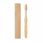 Obrázek Zubní kartáček z bambusu, bílý