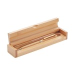 Obrázek Bambusové kuličkové pero v krabičce z bambusu, MN 