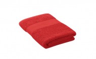 Obrázek Červený bavlněný ručník 100 x 50 cm