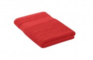 Obrázek Červený bavlněný ručník 140 x 70 cm