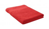 Obrázek Červený bavlněný ručník 180 x 100 cm