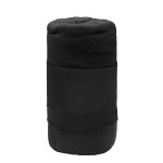 Obrázek Fleecová cestovní deka z RPET s obalem, černá