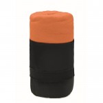 Obrázek Fleecová cestovní deka z RPET s obalem, oranžová
