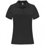 Obrázek Monzha dámská sportovní polokošile, černá XXL