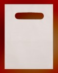 Obrázek Igelitové tašky o rozměru 150 x 200 mm, bílé, potisk 1/0