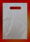 Obrázek Igelitové tašky o rozměru 200 x 300 mm, stříbřité, potisk 1/0