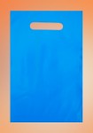 Obrázek Igelitové tašky o rozměru 200 x 300 mm, světle modré, potisk 1/0
