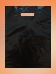 Obrázek Igelitové tašky o rozměru 300 x 400 mm, černé, potisk 1/0