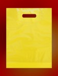 Obrázek Igelitové tašky o rozměru 300 x 400 mm, žluté, potisk 1/0