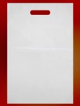 Obrázek Igelitové tašky o rozměru 300 x 450 mm, bílé, potisk 2/0