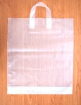 Obrázek Igelitové tašky o rozměru 400 x 460 mm, čiré (ledové), potisk 1/0