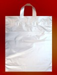 Obrázek Igelitové tašky o rozměru 400 x 460 mm, stříbřité, potisk 1/0