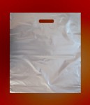 Obrázek Igelitové tašky o rozměru 450 x 500 mm, stříbřité, potisk 1/0