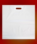 Obrázek Igelitové tašky o rozměru 550 x 550 mm, bílé, potisk 1/0