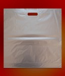 Obrázek Igelitové tašky o rozměru 550 x 550 mm, stříbřité, potisk 1/0