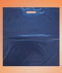 Obrázek Igelitové tašky o rozměru 550 x 550 mm, tmavě modré, potisk 1/0