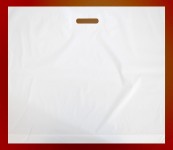 Obrázek Igelitové tašky o rozměru 650 x 550 mm, bílé, potisk 1/0