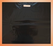 Obrázek Igelitové tašky o rozměru 650 x 550 mm, černé, potisk 1/0