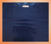 Obrázek Igelitové tašky o rozměru 650 x 550 mm, tmavě modré, potisk 2/0